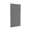 36 x 72 Swanstone(R) Metro Subway Tile Glue up Bathtub and Shower Single Wall Panel in Ash Gray, MTMK7236.203