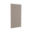 36 x 72 Swanstone(R) Metro Subway Tile Glue up Bathtub and Shower Single Wall Panel in Limestone, MTMK7236.218