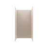 36 x 36 x 72 Swanstone(R) Metro Subway Tile Glue up Bathtub and Shower Wall Kit in Tahiti White, MTMK723636.011