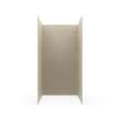 36 x 36 x 72 Swanstone(R) Metro Subway Tile Glue up Bathtub and Shower Wall Kit in Coastal Sands, MTMK723636.013