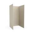 36 x 36 x 72 Swanstone(R) Metro Subway Tile Glue up Bathtub and Shower Wall Kit in Coastal Sands, MTMK723636.013