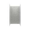 36 x 36 x 72 Swanstone(R) Metro Subway Tile Glue up Bathtub and Shower Wall Kit in Ice, MTMK723636.130