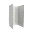 36 x 36 x 72 Swanstone(R) Metro Subway Tile Glue up Bathtub and Shower Wall Kit in Ice, MTMK723636.130