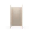 36 x 36 x 72 Swanstone(R) Metro Subway Tile Glue up Bathtub and Shower Wall Kit in Mountain Mist, MTMK723636.141