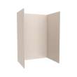36 x 50 x 72 Swanstone(R) Metro Subway Tile Glue up Bathtub and Shower Wall Kit in Tahiti White, MTMK723650.011