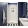 36 x 50 x 72 Swanstone(R) Metro Subway Tile Glue up Bathtub and Shower Wall Kit in Coastal Sands, MTMK723650.013