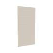 42 x 72 Swanstone(R) Metro Subway Tile Glue up Bathtub and Shower Single Wall Panel in Tahiti White, MTMK7242.011