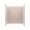 42 x 62 x 72 Swanstone(R) Metro Subway Tile Glue up Bathtub and Shower Wall Kit in Tahiti White, MTMK724262.011