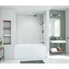 42 x 62 x 72 Swanstone(R) Metro Subway Tile Glue up Bathtub and Shower Wall Kit in Carrara, MTMK724262.221