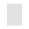 50 x 72 Swanstone(R) Metro Subway Tile Glue up Bathtub and Shower Single Wall Panel in White, MTMK7250.010
