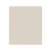 62 x 72 Swanstone(R) Metro Subway Tile Glue up Bathtub and Shower Single Wall Panel in Tahiti White, MTMK7262.011