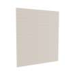 62 x 72 Swanstone(R) Metro Subway Tile Glue up Bathtub and Shower Single Wall Panel in Bisque, MTMK7262.018