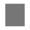 62 x 72 Swanstone(R) Metro Subway Tile Glue up Bathtub and Shower Single Wall Panel in Ash Gray, MTMK7262.203