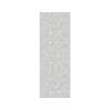 30 x 84 Swanstone(R) Metro Subway Tile Glue up Bathtub and Shower Single Wall Panel in Ice, MTMK8430.130