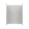 30 x 62 x 84 Swanstone(R) Metro Subway Tile Glue up Bathtub and Shower Wall Kit in Ice, MTMK843062.130