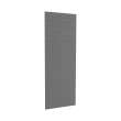 32 x 84 Swanstone(R) Metro Subway Tile Glue up Bathtub and Shower Single Wall Panel in Ash Gray, MTMK8432.203