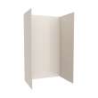 32 x 50 x 84 Swanstone(R) Metro Subway Tile Glue up Shower Wall Kit in Bisque, MTMK843250.018
