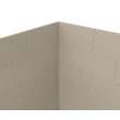 32 x 50 x 84 Swanstone(R) Metro Subway Tile Glue up Shower Wall Kit in Limestone, MTMK843250.218