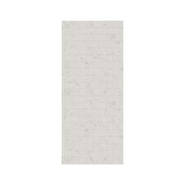 MTMK-8434-1 34 x 84 Swanstone(R) Metro Subway Tile Glue up Bathtub and Shower Single Wall Panel in Carrara