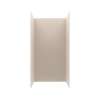 34 x 42 x 84 Swanstone(R) Metro Subway Tile Glue up Shower Wall Kit in Tahiti White, MTMK843442.011