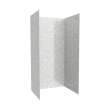 34 x 42 x 84 Swanstone(R) Metro Subway Tile Glue up Shower Wall Kit in Ice, MTMK843442.130