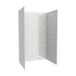 34 x 50 x 84 Swanstone(R) Metro Subway Tile Glue up Shower Wall Kit in Ice, MTMK843450.130