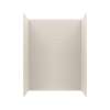 34 x 62 x 84 Swanstone(R) Metro Subway Tile Glue up Bathtub and Shower Wall Kit in Bisque, MTMK843462.018