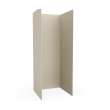 36 x 36 x 84 Swanstone(R) Metro Subway Tile Glue up Shower Wall Kit in Coastal Sands, MTMK843636.013