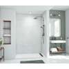 36 x 50 x 84 Swanstone(R) Metro Subway Tile Glue up Shower Wall Kit in Carrara, MTMK843650.221