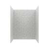 36 x 62 x 84 Swanstone(R) Metro Subway Tile Glue up Bathtub and Shower Wall Kit in Ice, MTMK843662.130
