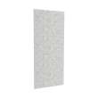 38 x 84 Swanstone(R) Metro Subway Tile Glue up Bathtub and Shower Single Wall Panel in Ice, MTMK8438.130