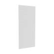 42 x 84 Swanstone(R) Metro Subway Tile Glue up Bathtub and Shower Single Wall Panel in White, MTMK8442.010