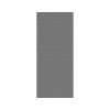 42 x 84 Swanstone(R) Metro Subway Tile Glue up Bathtub and Shower Single Wall Panel in Ash Gray, MTMK8442.203