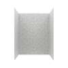 42 x 62 x 84 Swanstone(R) Metro Subway Tile Glue up Shower Wall Kit in Ice, MTMK844262.130