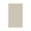 50 x 84 Swanstone(R) Metro Subway Tile Glue up Bathtub and Shower Single Wall Panel in Coastal Sands, MTMK8450.013