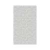 50 x 84 Swanstone(R) Metro Subway Tile Glue up Bathtub and Shower Single Wall Panel in Ice, MTMK8450.130