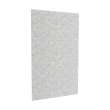50 x 84 Swanstone(R) Metro Subway Tile Glue up Bathtub and Shower Single Wall Panel in Ice, MTMK8450.130