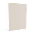62 x 84 Swanstone(R) Metro Subway Tile Glue up Bathtub and Shower Single Wall Panel in Mountain Mist, MTMK8462.141