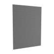 62 x 84 Swanstone(R) Metro Subway Tile Glue up Bathtub and Shower Single Wall Panel in Ash Gray, MTMK8462.203