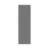 30 x 96 Swanstone(R) Metro Subway Tile Glue up Bathtub and Shower Single Wall Panel in Ash Gray, MTMK9630.203