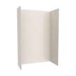 30 x 62 x 96 Swanstone(R) Metro Subway Tile Glue up Bathtub and Shower Wall Kit in Bisque, MTMK963062.018