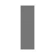 32 x 96 Swanstone(R) Metro Subway Tile Glue up Bathtub and Shower Single Wall Panel in Ash Gray, MTMK9632.203