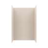 32 x 62 x 96 Swanstone(R) Metro Subway Tile Glue up Bathtub and Shower Wall Kit in Tahiti White, MTMK963262.011