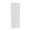 34 x 96 Swanstone(R) Metro Subway Tile Glue up Bathtub and Shower Single Wall Panel in White, MTMK9634.010