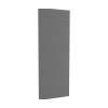 34 x 96 Swanstone(R) Metro Subway Tile Glue up Bathtub and Shower Single Wall Panel in Ash Gray, MTMK9634.203