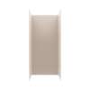 34 x 42 x 96 Swanstone(R) Metro Subway Tile Glue up Shower Wall Kit in Tahiti White, MTMK963442.011