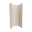 34 x 42 x 96 Swanstone(R) Metro Subway Tile Glue up Shower Wall Kit in Tahiti White, MTMK963442.011