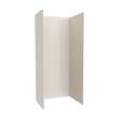 34 x 42 x 96 Swanstone(R) Metro Subway Tile Glue up Shower Wall Kit in Bisque, MTMK963442.018