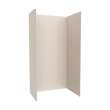34 x 50 x 96 Swanstone(R) Metro Subway Tile Glue up Shower Wall Kit in Tahiti White, MTMK963450.011