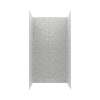 34 x 50 x 96 Swanstone(R) Metro Subway Tile Glue up Shower Wall Kit in Ice, MTMK963450.130